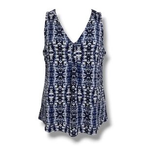 Alice Collection Women’s Navy Sleeveless Career Blouse Size M